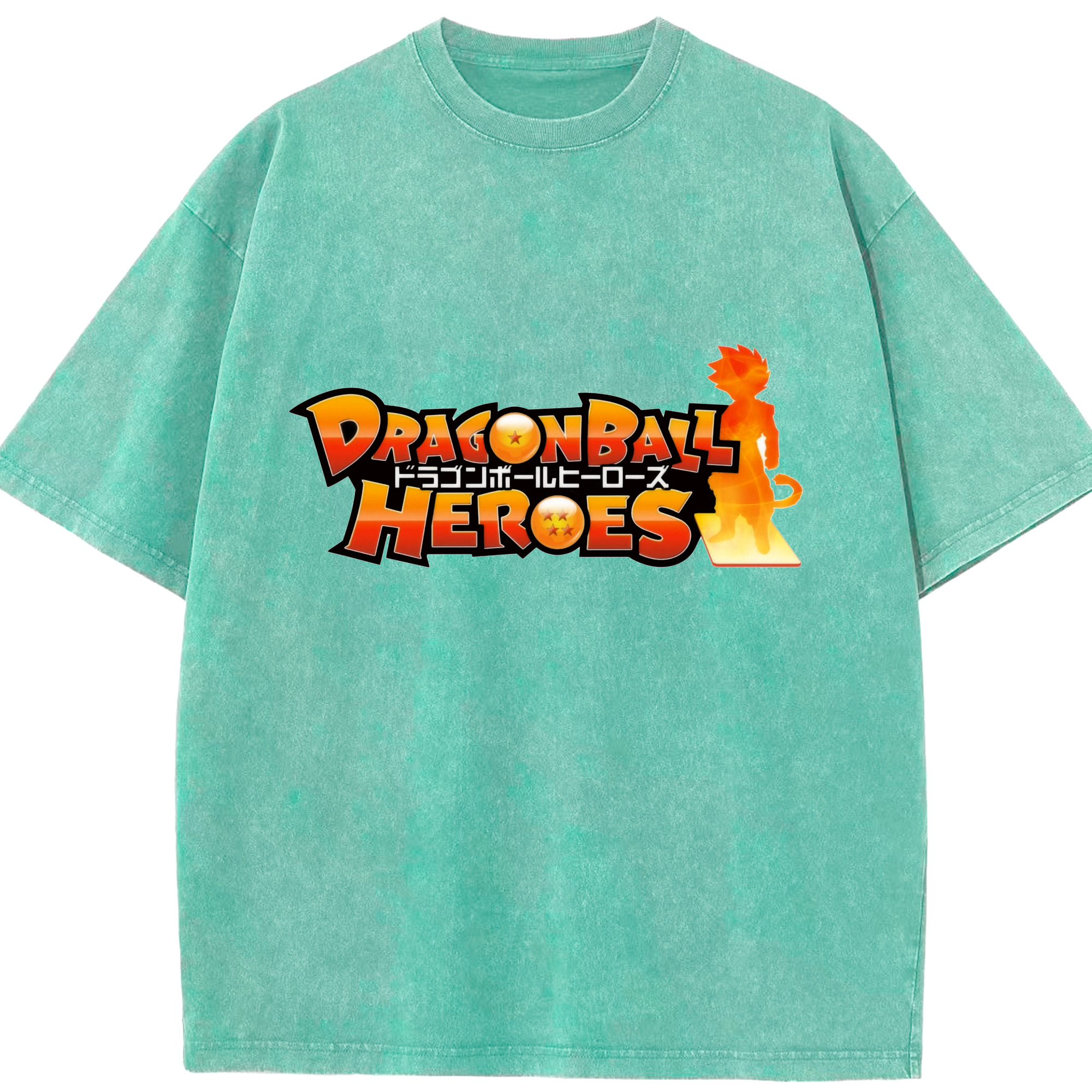 （画像用） ドラゴンボール DRAGON BALL 綿100% ヴィンテージ風 半袖Tシャツ（フロントプリント）